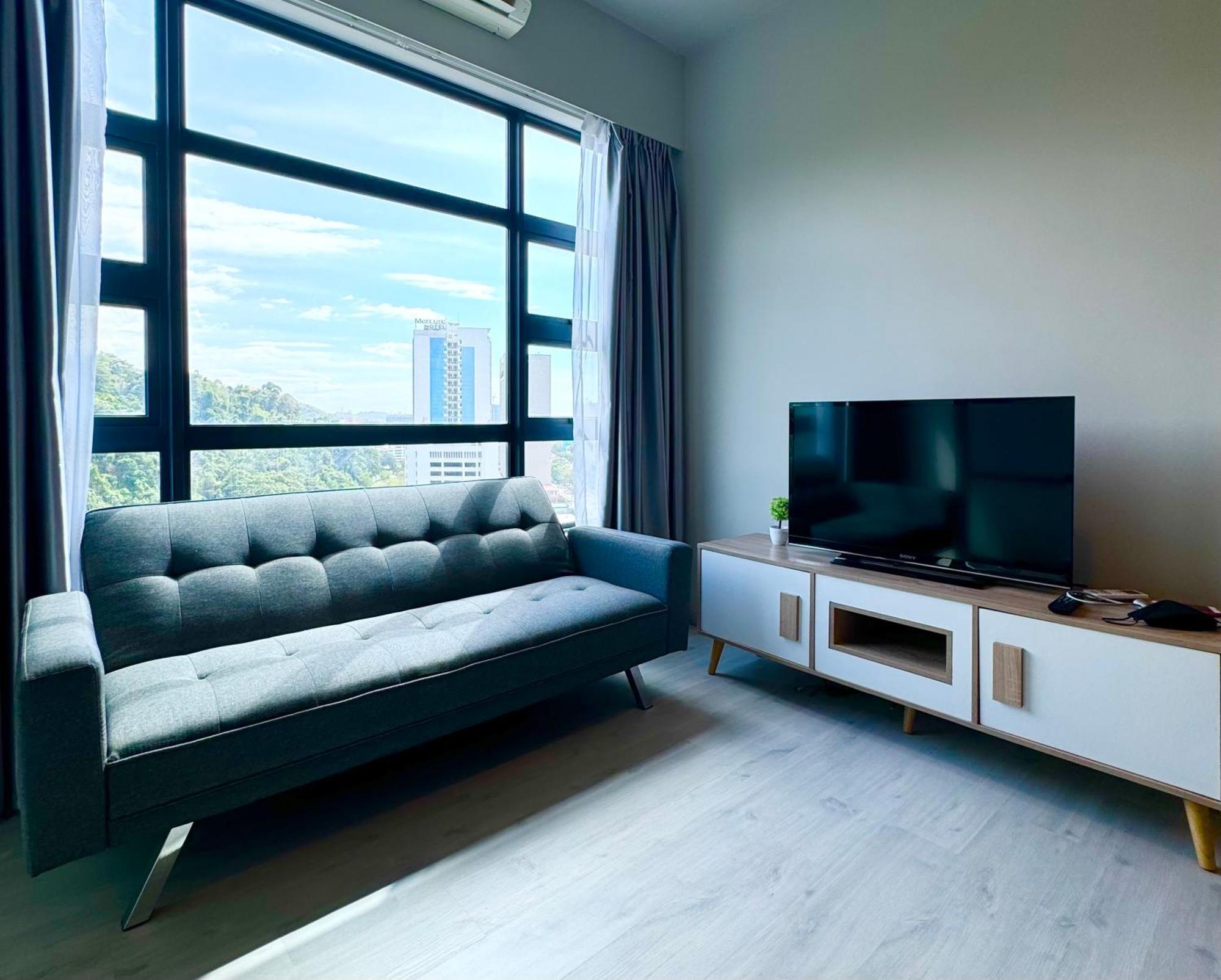 Sunset Seaview Vacation Condos @ Jesselton Quay Kota Kinabalu Kamer foto