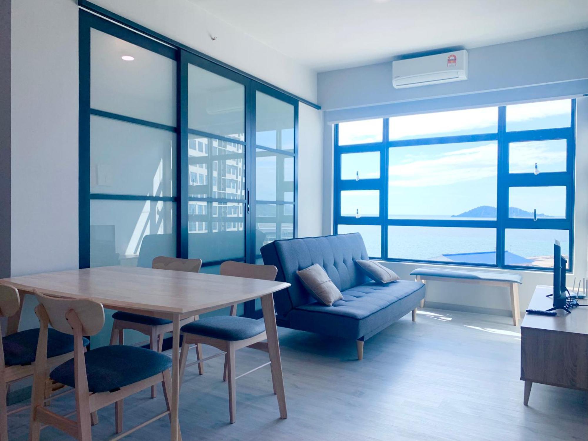 Sunset Seaview Vacation Condos @ Jesselton Quay Kota Kinabalu Kamer foto