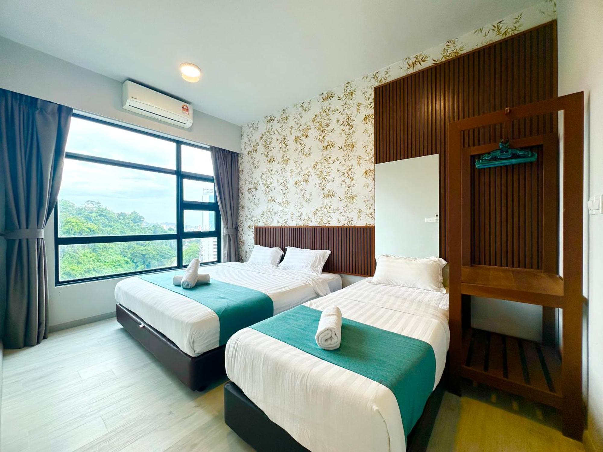 Sunset Seaview Vacation Condos @ Jesselton Quay Kota Kinabalu Kamer foto