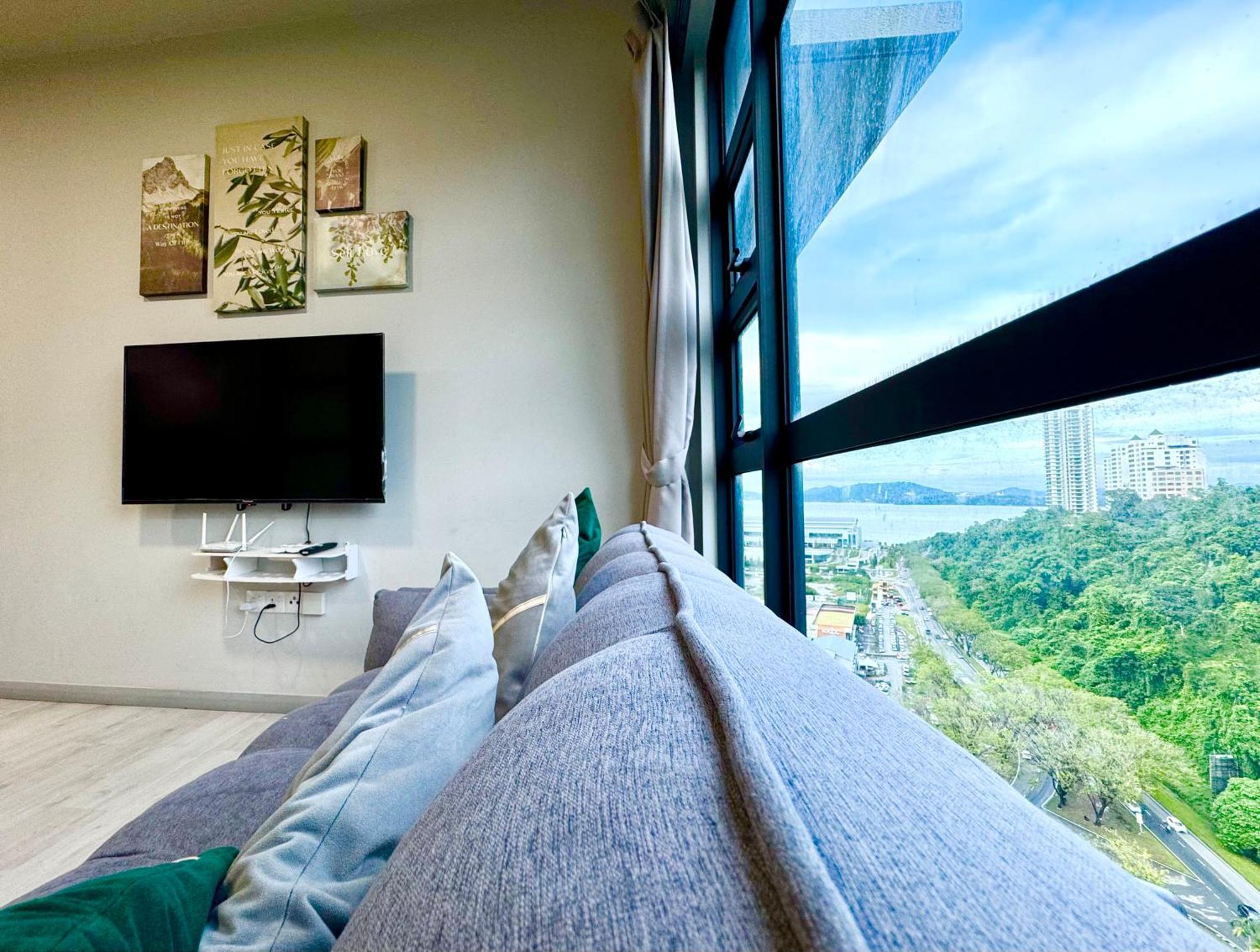 Sunset Seaview Vacation Condos @ Jesselton Quay Kota Kinabalu Buitenkant foto